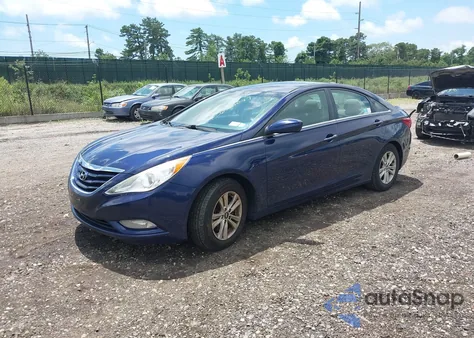 2013 Hyundai Sonata Gls from USA, damaged, VIN 5NPEB4AC5DH671396